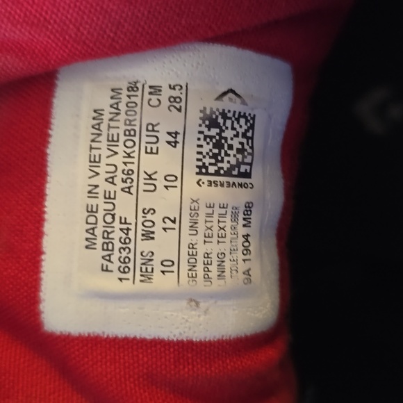 Converse Navy High-Top Sneakers Sz 10 - Picture 10 of 10